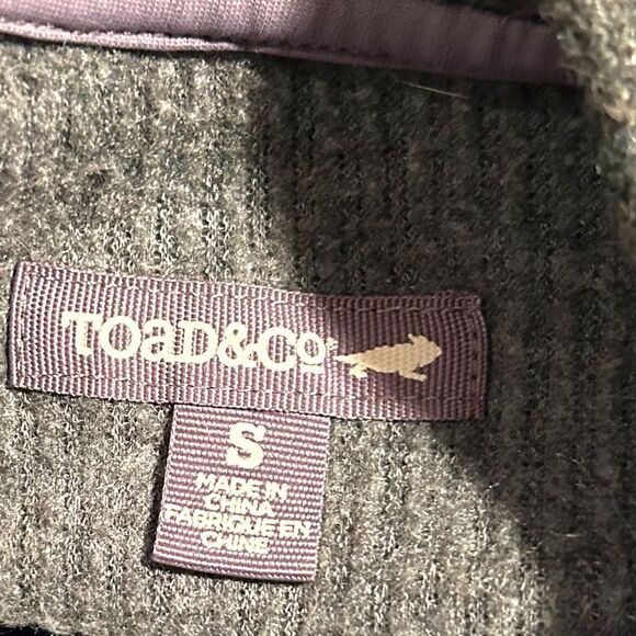 Toad & Co Wool blend Crewneck Sweater S - Picture 8 of 8